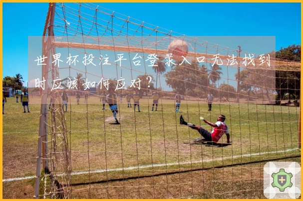 世界杯投注平台登录入口无法找到时应该如何应对？