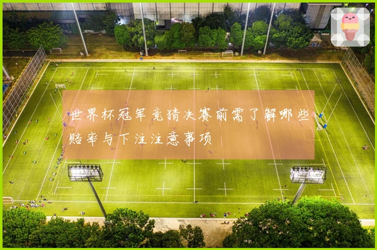世界杯冠军竞猜决赛前需了解哪些赔率与下注注意事项